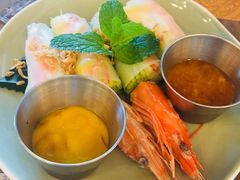 芒果泥大虾米纸卷-CHINCHIN 青青·泰国料理(万象食家店)