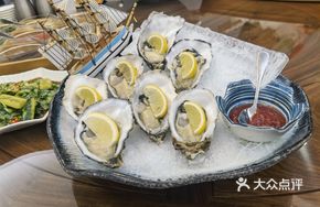 French Oysters with Lemon Tomato Sauce