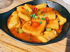 家乡包浆豆腐-云尊府蒸汽石锅鱼云南菜(龙旗店)