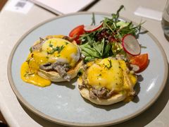 63度温泉蛋黑松露菌菇三文鱼-农畉LONFOOD(福田星河COCOPark店)