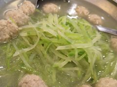 青萝卜汆丸子-小土豆北方菜馆(方庄店)