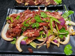炙烤牛肉-赤铁扒拉锅·烤串·烤鸽子