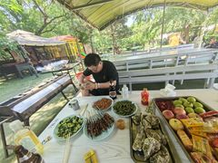 -尚庄度假村·庭台树下·户外烧烤·团建CS·轰趴营地(上庄水库店)