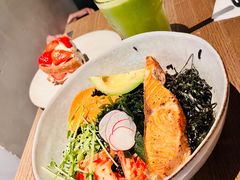 煎金枪鱼配黑米-Wagas沃歌斯(大学路店)