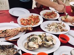 -金巴兰海滩烛光bbq