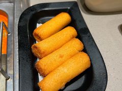 酥酥嫩嫩炸牛奶-海底捞火锅(望京港旅店)