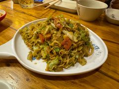 火腿炒方便面-小俩口烧烤东北菜(双井店)