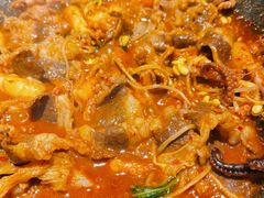 铁板章鱼五花肉-春熙台韩国料理·章鱼肥牛(西丽店)