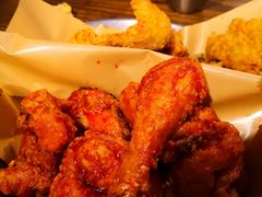 炸鸡翅一半一半-富乐满韩国正宗炸鸡韩国料理(虹泉路店)