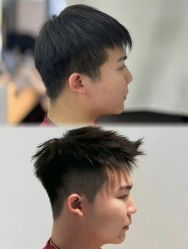 -M1山木造型国潮男士发型定制