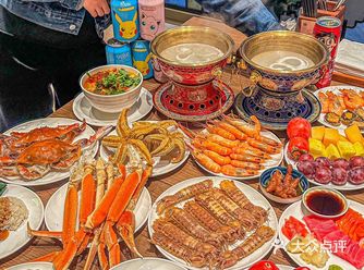 最爱酒店里的自助餐，可以自由选择想吃的了