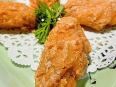 蛋黄鸡翅小份-新白鹿餐厅(松江开元地中海店)
