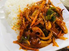 鱿鱼盖饭-京都亭(沙柳路店)