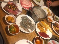 -韩京炭火烤肉自助料理(柯桥万达店)