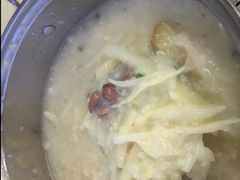 鱼蓉螺肉笋丝粥-独树塱农庄