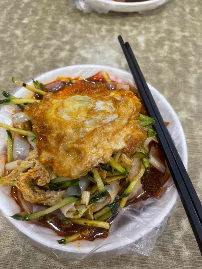 宝鸡张记凉皮-"口味非常好,有老家的味道呢,每次都来!