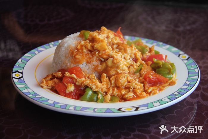 西辣蛋浇汁饭