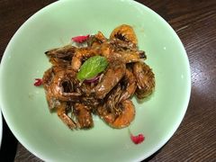 外婆好吃的油爆虾-涌上外婆桥(南塘店)