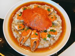 和乐蟹蒸手剁肉饼-广州文华东方酒店·江-由辉师傅主理