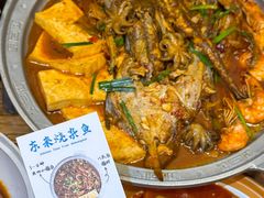 -东来菜馆•手抓海鲜家常菜•海鲜锅贴(鸽子窝店)