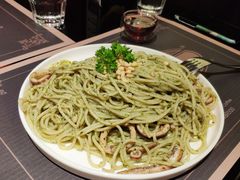 罗勒松子青酱意面-红墙餐吧(大学城南亭店)