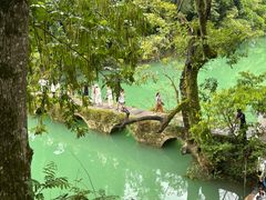 -小七孔景区-六十八级跌水瀑布