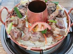 腊排骨乌鸡锅-香香腊排骨.野生菌火塘总店(束河店)
