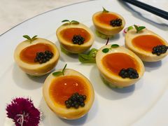 黑鱼子烟熏糖心蛋-伯衡55·吉品轩(乌鲁木齐南路店)