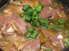 青椒牛肉血旺-文杏酒楼(一品天下店)