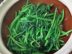 啫啫虾酱空心菜-熠盛粤味(永康路店)