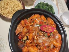芥辣罗氏虾-串盟烧烤大排档·长沙美食地标(星沙店)