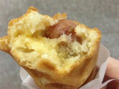 香肠芝士蛋黄酱-粉粉乐鲷鱼烧(美罗城店)