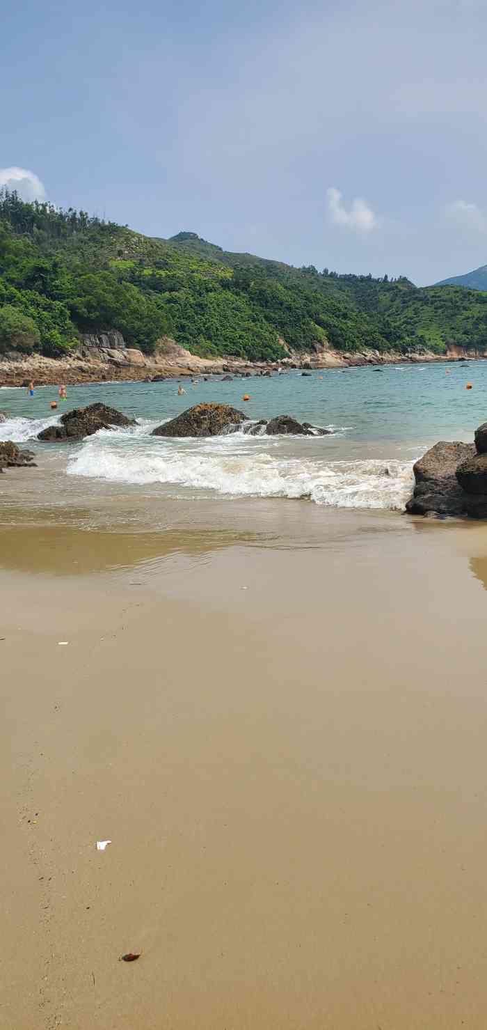 洪圣爷湾泳滩-"来香港很多次了,唯一这个小岛海滩让我很怀.