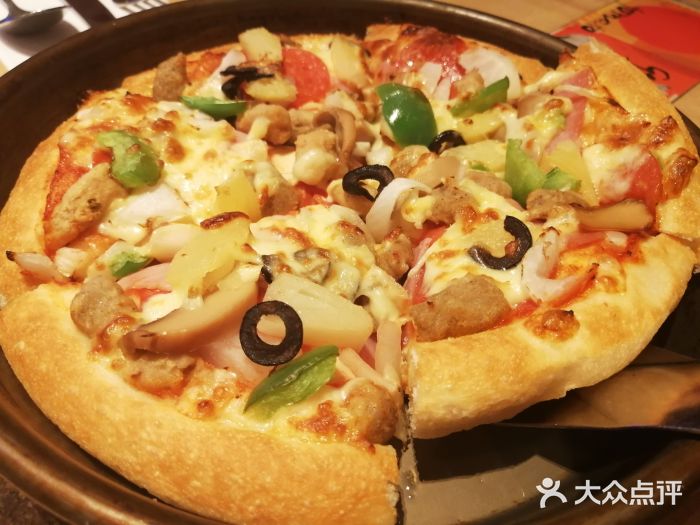 必胜客(余姚五彩城店PH店)超级至尊比萨（芝心普通装）图片