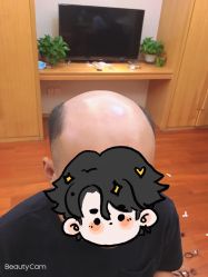 -极客侠男士假发定制补发