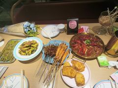 -街角等你.大连海鲜烧烤.经典铁板海鲜串(西安路店)