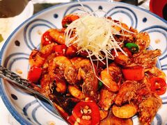 油爆虾-湖滨28中餐厅·西湖宴·杭州君悦酒店
