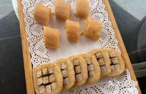 Peanut Thin Pancake with Coarse Grain and Taro