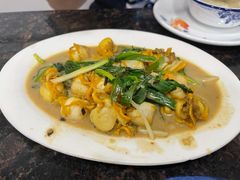 姜葱炒扇贝-适口餐厅砂锅粥(公信路总店)