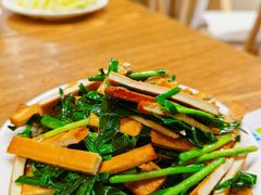 韭菜炒豆干-庆蓉云·庆云面(双林店)