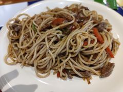 黑椒牛柳炒意大利面条-彼德西餐厅(凯德广场新南店)