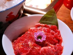 嫩牛肉-九鼎轩脆毛肚火锅(三钢里店)