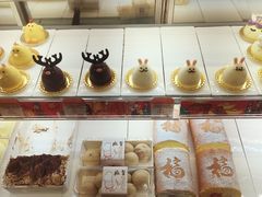 面包甜点陈列柜-西村叔叔的店·面包·甜品·蛋糕(崂山丽达店)