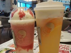 雪山莓莓桂花冻-喜茶(杭州滨江宝龙店)