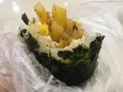 海苔鸡蛋-糯米包油条(武汉大学店)