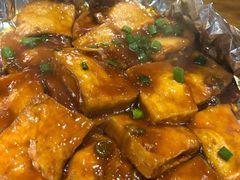 自制黄金豆腐-大红袍川菜馆(总店)