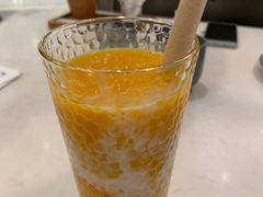 新鲜芒果椰汁西米露-鹿港小镇(悠唐店)