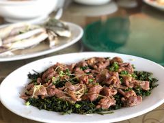 菜心干蒸牛花肉-天然居(伦教店)