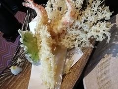 北海道大虾天妇罗配日本南瓜番薯-羽山料理