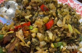 Waterfall Vegetable Stir-fried with Pork Belly